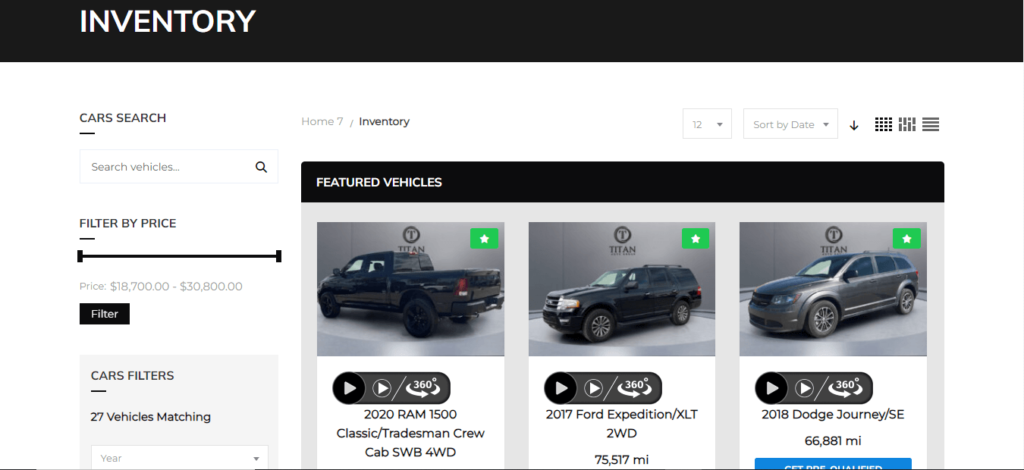 Titan Auto Group Featured Vehicles