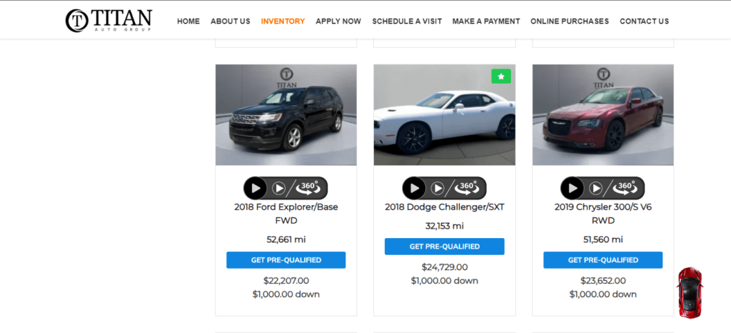 Luxury Vehicle Sales Financing